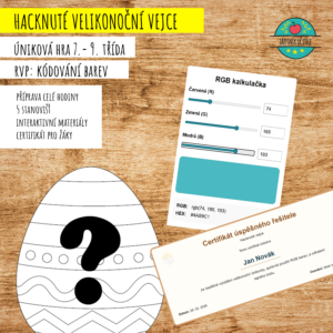 Velikonoční úniková hra: RGB barvy