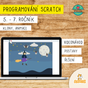 Scratch klony, animace