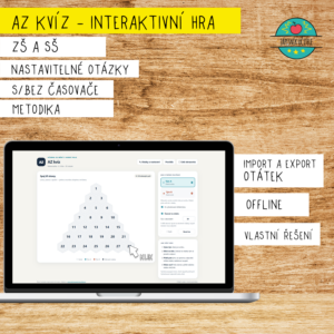 AZ kvíz - interaktivní hra do výuky ZDARMA